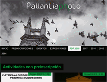 Tablet Screenshot of pallantiaphoto.com